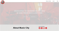 Desktop Screenshot of musiccityrehearsal.com